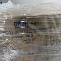 Lot Of Uline Heavy-Duty Steel Drum Dollies image 3